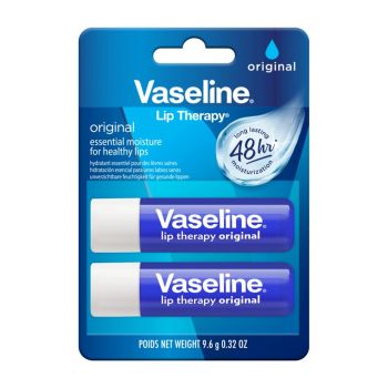 VASELINE THERAPY ORIGINAL lūpų balzamai (2 x 4,8 g)
