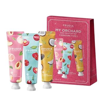 FRUDIA MY ORCHARD MOISTURE TYPE rankų kremų rinkinys
