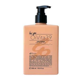 OIVITA 39 LOW POO CURLY METHOD ALOE VERA plaukų šampūnas, 500 ml