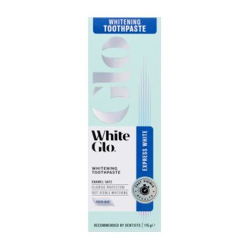 WHITE GLO WHITENING EXPRESS WHITE dantų pasta, 115 g
