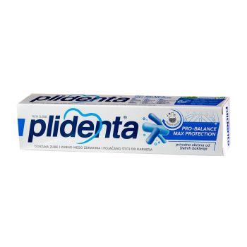 PLIDENTA PRO-BALANCE MAX PROTECTION dantų pasta, 75 m