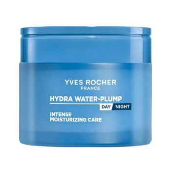 YVES ROCHER HYDRA WATER-PLUMP dieninis ir naktinis veido kremas, 75 ml
