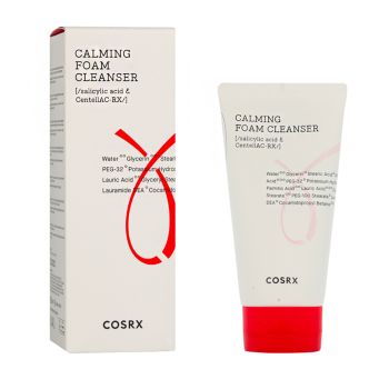 COSRX CALMING FOAM CLEANSER veido prausiklis, 150 ml