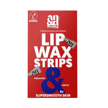 ANDBEAUTY SUPERSMOOTH SKIN lūpų vaško juostelės (8 vnt.)