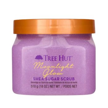 TREE HUT MOONLIGHT GLOW BALANCING SHEA SUGAR kūno šveitiklis, 510 g