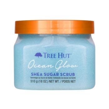 TREE HUT OCEAN GLOW HYDRATING SHEA SUGAR kūno šveitiklis, 510 g
