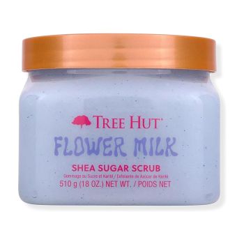TREE HUT FLOWER MILK SHEA SUGAR kūno šveitiklis, 510 g