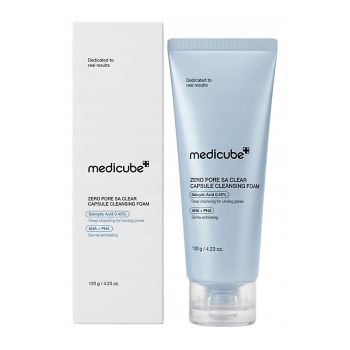 MEDICUBE ZERO PORE SA CLEAR CAPSULE valomosios putos, 120 g