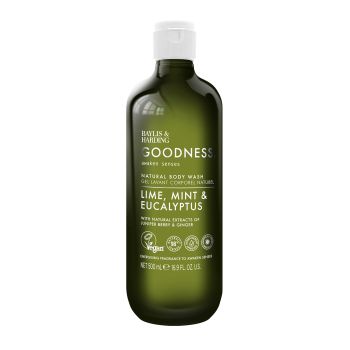 BAYLIS & HARDING GOODNESS LIME, MINT & EUCALYPTUS kūno prausiklis, 500 ml