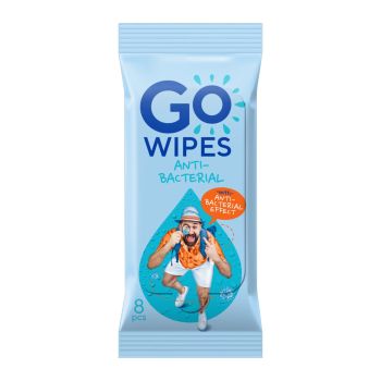 GOWIPES gaivinančios drėgnos servetėlės (8 vnt.)