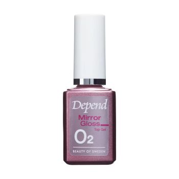 DEPEND MIRROR GLOSS viršutinis nagų lako sluoksnis, 11 ml