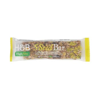 H&B 5 sėklų batonėlis, 40 g
