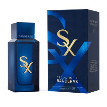 ANTONIO BANDERAS SEDUCTION X parfumuotas vyrų vanduo, 50 ml