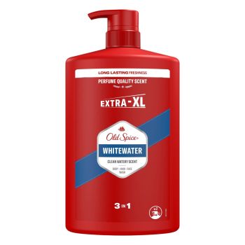OLD SPICE WHITEWATER 3IN1 kūno, plaukų ir veido prausiklis, 1 l