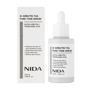 NIDA ALFA-ARBUTIN TXA PURE TONE veido serumas, 50 ml
