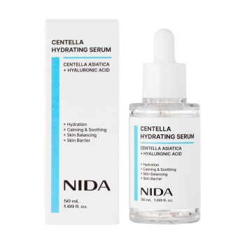 NIDA CENTELLA HYDRATING veido serumas, 50 ml