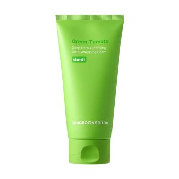 SUNGBOON EDITOR GREEN TOMATO DEEP PORE veido prausiklis, 120 g