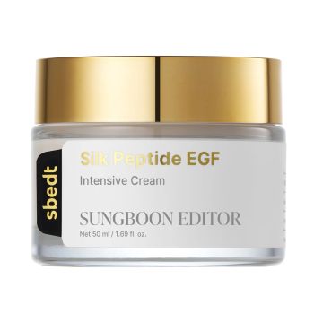 SUNGBOON EDITOR SILK PEPTIDE EGF INTENSIVE veido kremas, 50 ml