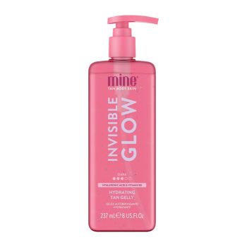 MINE INVISIBLE GLOW DARK HYDRATING savaiminio įdegio želė, 237 ml