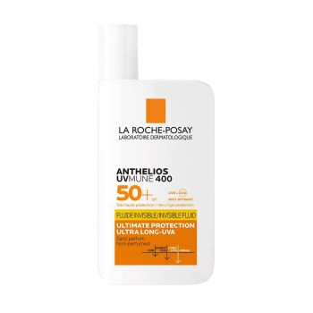 LA ROCHE-POSAY ANTHELIOS UVMUNE 400 SPF50+ INVISIBLE veido fluidas, 50 ml