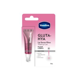 VASELINE GLUTA-HYA lūpų blizgis su serumu, 10 ml