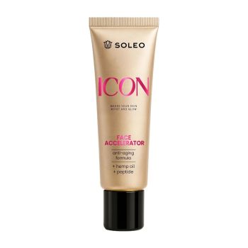SOLEO ICON soliariumo veido įdegio priemonė, 30 ml
