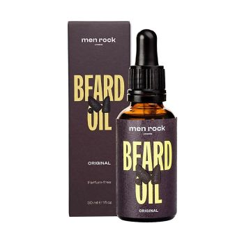 MEN ROCK ORIGINAL barzdos aliejus, 30 ml