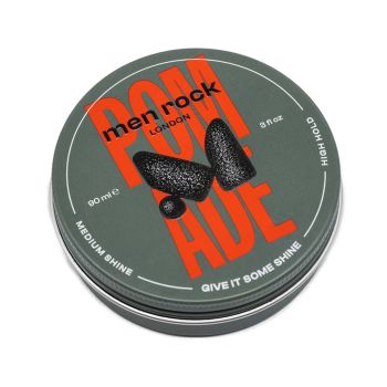 MEN ROCK stiprios fiksacijos, vidutinio žvilgesio plaukų pomada, 90 ml