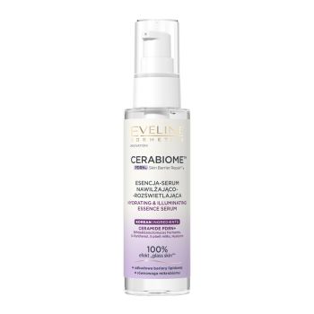 EVELINE CERABIOME HYDRATING & ILLUMINATING veido esencija - serumas, 100 ml