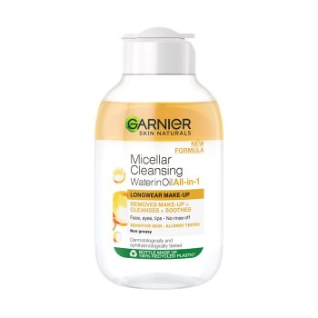 GARNIER MICELLAR micelinis valomasis vanduo su aliejumi, 100 ml