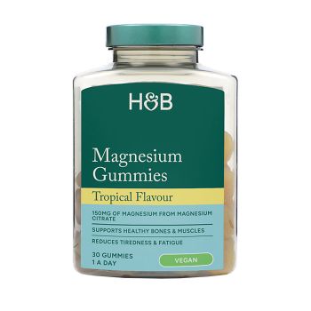 H&B magnio guminukais, tropinių vaisių skonio, 30 guminukų