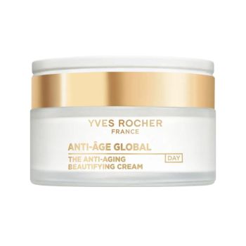 YVES ROCHER THE ANTI-AGING BEAUTIFYING dieninis kremas visų tipų odai, 50 ml