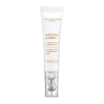 YVES ROCHER ANTI-AGE GLOBAL paakių kremas, 15 ml