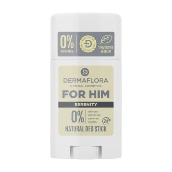DERMAFLORA FOR HIM 0% SERENITY pieštukinis dezodorantas, 50 ml
