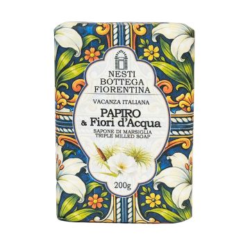 NESTI BOTTEGA FIORENTINA PAPIRO & FIORI D'ACQUA muilas, 200 g