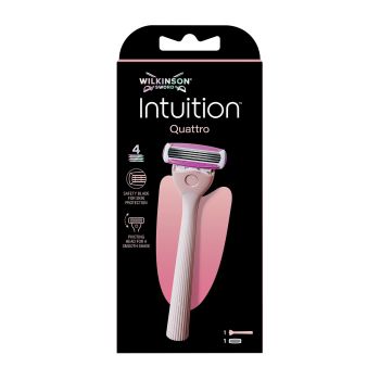 WILKINSON SWORD INTUITION QUATTRO moterų skustuvas