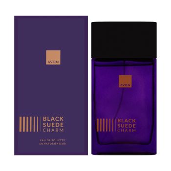 AVON BLACK SUEDE CHARM tualetinis vanduo, 100 ml