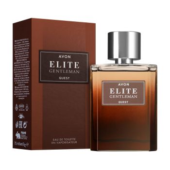AVON ELITE GENTLEMAN QUEST tualetinis vyrų vanduo, 75 ml