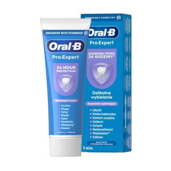 ORAL-B PRO EXPERT WHIENING CRYSTALS dantų pasta, 75 ml