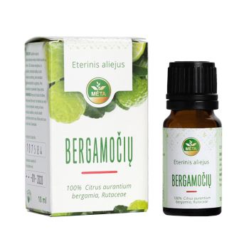 MĖTA BERGAMOČIŲ eterinis aliejus, 10 ml