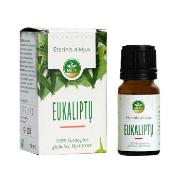 MĖTA EUKALIPTŲ eterinis aliejus, 10 ml