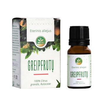 MĖTA GREIPFRUTŲ eterinis aliejus, 10 ml