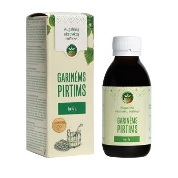 MĖTA BERŽŲ augalinių ekstraktų mišinys garinėms pirtims, 150 ml