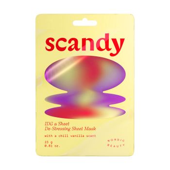 SCANDY IDG A SHEET DE-STRESSING veido kaukė, 23 g