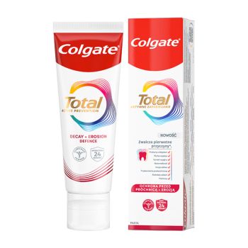 COLGATE TOTAL DECAY + EROSION DEFENCE dantų pasta, 75 ml