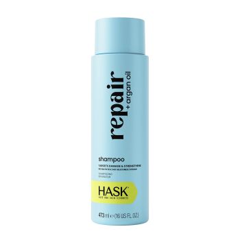 HASK REPAIR ARGAN OIL plaukų šampūnas, 473 ml