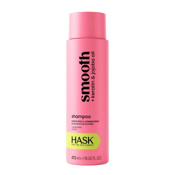 HASK SMOOTH KERATIN JOJOBA plaukų šampūnas, 473 ml