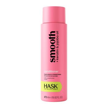 HASK SMOOTH KERATIN JOJOBA plaukų kondicionierius, 473 ml