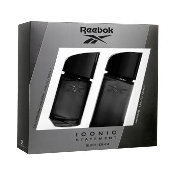 REEBOK ICONIC STATEMENT BLACK vyrų dovanų rinkinys