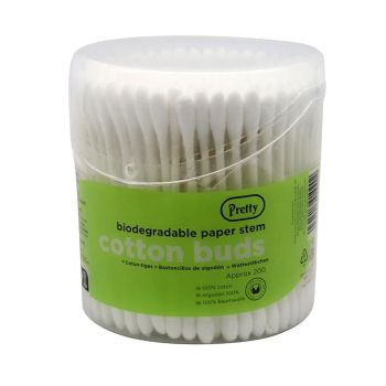 PRETTY COTTON vatos pagaliukai (200 vnt.)